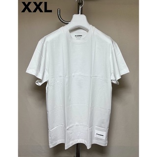 ジルサンダー(Jil Sander)の新品 XXL JIL SANDER 23ss パックTシャツ 白 バラ 6174(Tシャツ/カットソー(半袖/袖なし))
