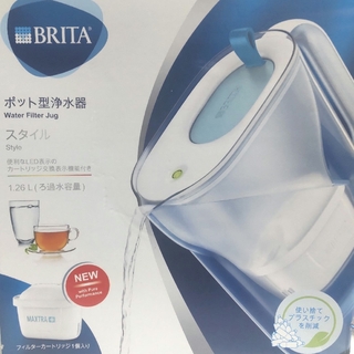 【未使用】BRITA ポット型浄水器 スタイル カートリッジ1個付