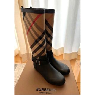 【新品未使用☆】 BURBERRY バーバリー ロングブーツ