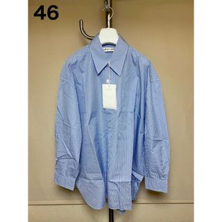 マルタンマルジェラ(Maison Martin Margiela)の新品 46 22aw OUR LEGACY ストライプシャツ 6298(シャツ)