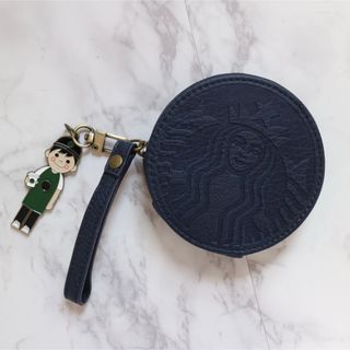 スターバックス(Starbucks)の【新品】台湾スターバックス　コインケース　ネイビー　サイレン(コインケース)