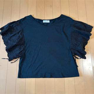 シンプリシテェ(Simplicite)のsimplecite Tシャツ 黒(Tシャツ(半袖/袖なし))