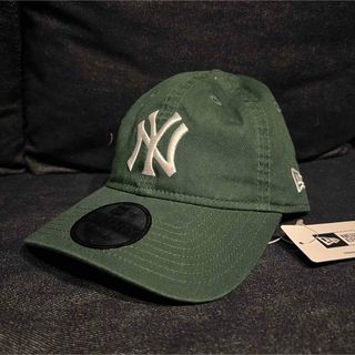 ニューエラー(NEW ERA)のNEW ERA 9TWENTY Cap NY キャップ 帽子 ダークグリーン(キャップ)