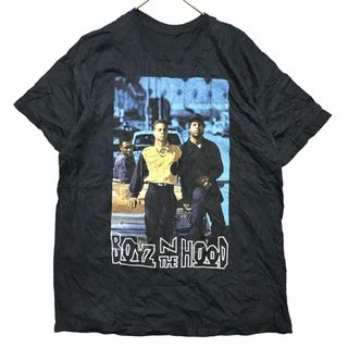 ミュージックティー(MUSIC TEE)のボーイズンザフッド 半袖Tシャツ ムービーT ヒップホップ 夏物古着 d74(Tシャツ/カットソー(半袖/袖なし))