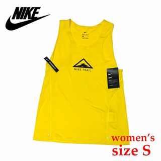 NIKE - 新品　Sサイズ　ナイキ トレイル　レディース　ランニング　タンクトップ　イエロー