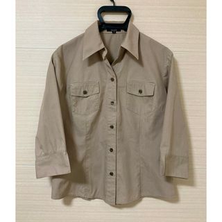 C.P.A. SIMPLE&NATURAL  オーバーブラウス　半袖　事務服(カットソー(半袖/袖なし))