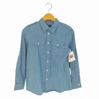 A.P.C - A.P.C.(アーペーセー) エポレット付き コットンリネンシャツ レディース