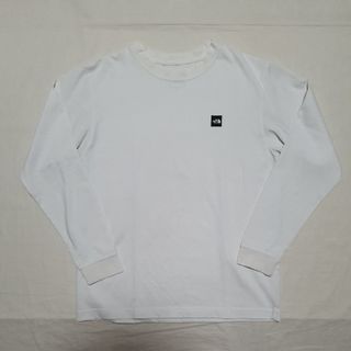 ザノースフェイス(THE NORTH FACE)のノースフェイス ロングスリーブ スモールボックスロゴティー S 白 長袖Tシャツ(Tシャツ/カットソー(七分/長袖))