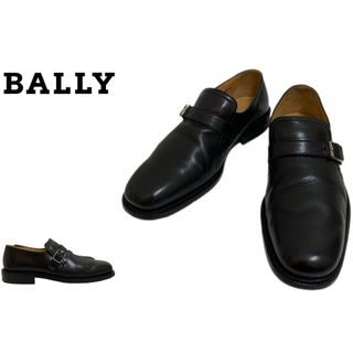 バリー(Bally)のBALLY VINTAGE スイス製 AGNUS ストラップレザーローファー 7(ドレス/ビジネス)