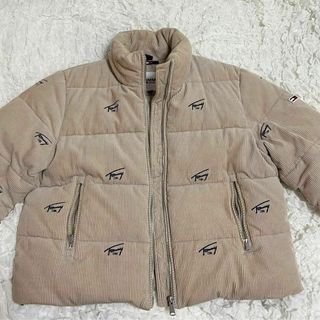 トミージーンズ(TOMMY JEANS)の希少 即完売品 トミージーンズ ダウン Tommy ベージュ(ダウンコート)