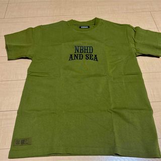 ネイバーフッド(NEIGHBORHOOD)のNEIGHBORHOOD Windandsea コラボTシャツ Lサイズ 古着(Tシャツ/カットソー(半袖/袖なし))