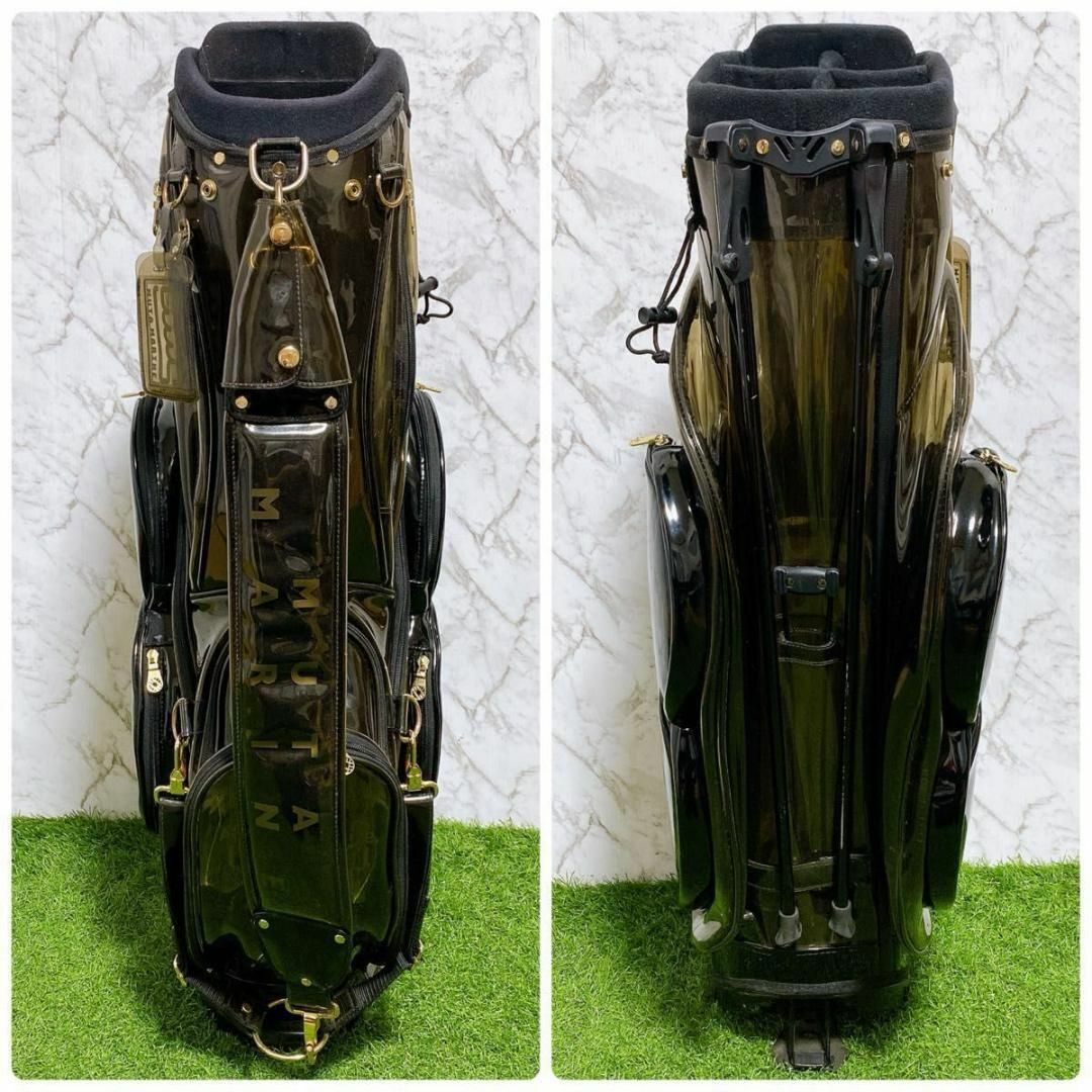 希少】MUTA MARINE ムータマリン キャディバッグ クリア 希少】MUTA MARINE ムータマリン キャディバッグ クリア