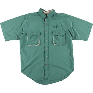 エルエルビーン(L.L.Bean)の古着 エルエルビーン L.L.Bean 半袖 フィッシングシャツ メンズL /eaa453090(シャツ)