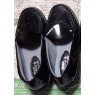 レディース　黒　s 靴　22.5  ブラック(その他)