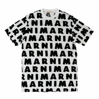 マルニ(Marni)のマルニ Ｔシャツ マルニキッズ 半袖 ホワイト 12Y モノグラムロゴ トップス(Tシャツ(半袖/袖なし))