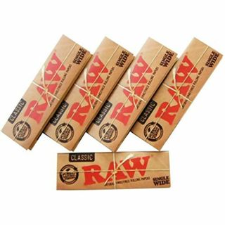 【在庫処分】RAW　ロー 手巻き用クラシックローリングペーパーシングル70mm 