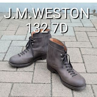 ジェーエムウエストン(J.M. WESTON)の【廃番品】超レアj.m.weston132 7Dマウンテンブーツ(ブーツ)