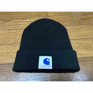 ソフネット(SOPHNET.)のソフネット SOPHNET カーハート Carhartt ニット帽 ビーニー 黒(ニット帽/ビーニー)