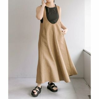 パルグループアウトレット(PAL GROUP OUTLET)の【キャメル】【ear PAPILLONNER】フラワージャンスカ【SUM1 STYLE】(ロングワンピース/マキシワンピース)