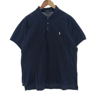 ラルフローレン(Ralph Lauren)の古着 ラルフローレン POLO Ralph Lauren PIMA STRETCH MESH 半袖 ポロシャツ メンズXL /eaa400314(ポロシャツ)