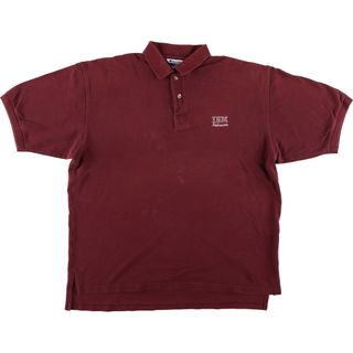 チャンピオン(Champion)の古着 90年代 チャンピオン Champion AUTHENTIC 半袖 ポロシャツ メンズXL ヴィンテージ /eaa452968(ポロシャツ)