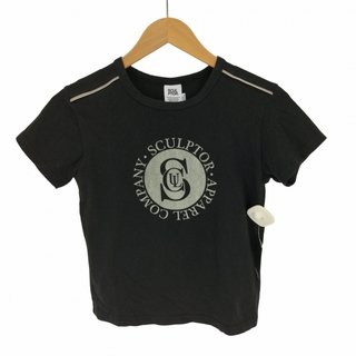 SCUL PTOR(スカルプター) サークル ロゴ プリント S/S Tシャツ(Tシャツ(半袖/袖なし))