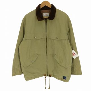 ヴァンヂャケット(VAN Jacket)のVAN JAC(ヴァンヂャケット) 襟コーデュロイ中綿ジップアップジャケット(カバーオール)