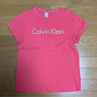 カルバンクライン(Calvin Klein)のカルバンクライン♡Tシャツ♡半袖♡ピンク(Tシャツ(半袖/袖なし))
