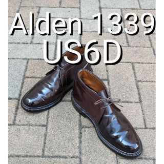 オールデン(Alden)の【定価189,200円】オールデン1339No.8コードバンUS6Dヒール新品(ブーツ)