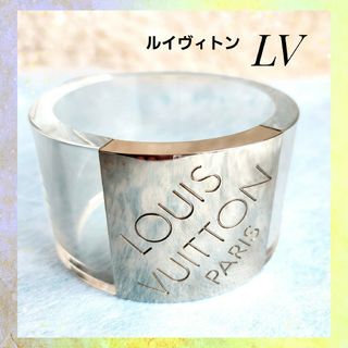 LOUIS VUITTON - 美品☆LOUIS VUITTON☆ナイトクラバーGMブレスレット クリア 箱有