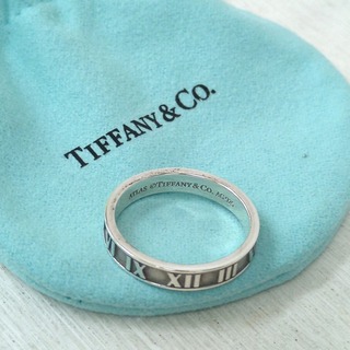 ティファニー(Tiffany & Co.)のTIFFANY ティファニー　アトラス　リング　指輪　Ag925 約21号(リング(指輪))
