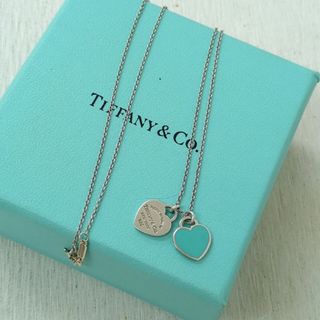 ティファニー(Tiffany & Co.)のTIFFANY リターントゥティファニー ダブルハート ネックレス SV925(ネックレス)