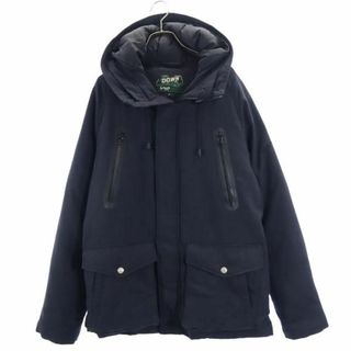 ショット シップスジェットブルー ダウンジャケット S グレー系 DOWN ET PLUME by schott SHIPS JET BLUE フード メンズ(ダウンジャケット)