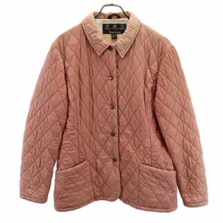 Barbour - バブアー キルティングジャケット USA12 ピンク系 Barbour レディース