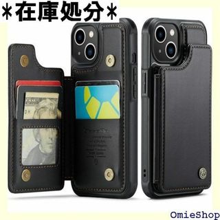 Fengyue iPhone 15 ケース カード収納 シ ネット吸合 1117