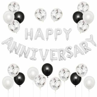 【特価セール】BTZO 風船 バルーン 飾り付け 装飾 HAPPY ANNIVE(その他)