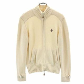 バーバリー(BURBERRY)のバーバリー カシミヤブレンド ニットジャケット 150A ベージュ系 BURBERRY キッズ(ジャケット/上着)