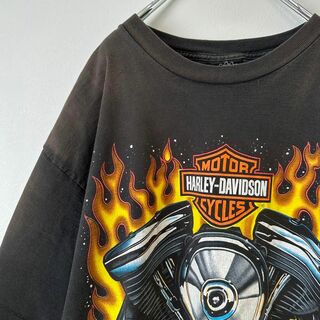 ハーレーダビッドソン(Harley Davidson)のHarley-Davidson ハーレーダビッドソン　USA製半袖tシャツXL(Tシャツ/カットソー(半袖/袖なし))