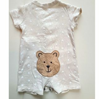 ベビーギャップ(babyGAP)のbabyGAP 半袖 ロンパース カバーオール ブラナンベア 新生児 ベビー服(カバーオール)