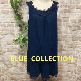 感謝sale❤️1740❤️BLUE COLLECTION❤️素敵なワンピース(ひざ丈ワンピース)