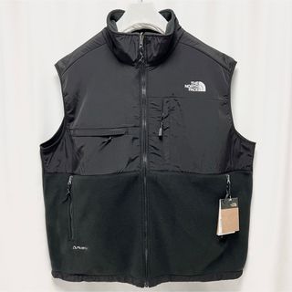 ザノースフェイス(THE NORTH FACE)のXXL 新品 海外限定 デナリ ベスト ポーラテック フリースベスト ブラック(ベスト)