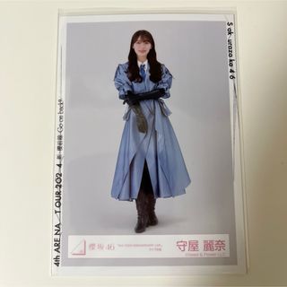 サクラザカフォーティシックス(櫻坂46)の櫻坂46 守屋麗奈 生写真(アイドルグッズ)