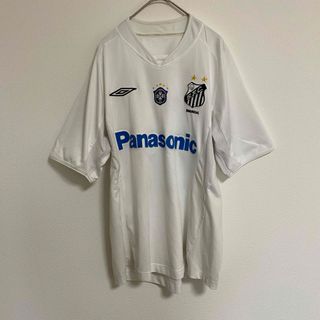 アンブロ(UMBRO)の【ヴィンテージ】サントスFC 2005年　パナソニック　背番号8 エラーノ(ウェア)