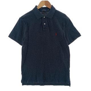 ラルフローレン(Ralph Lauren)の古着 ラルフローレン Ralph Lauren POLO RALPH LAUREN CUSTOM SLIM FIT 半袖 ポロシャツ メンズM /eaa400322(ポロシャツ)