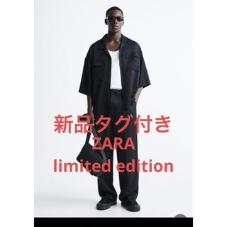 ZARA - ZARA ザラ　limited edition ビスコースリネンシャツ　XL