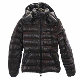 モンクレール(MONCLER)のモンクレール ダウンジャケット 0 ブラウン系 MONCLER レディース(ダウンジャケット)