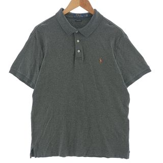 ラルフローレン(Ralph Lauren)の古着 ラルフローレン Ralph Lauren POLO RALPH LAUREN CUSTOM SLIM FIT 半袖 ポロシャツ メンズL /eaa400399(ポロシャツ)