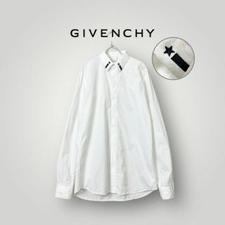 GIVENCHY - [良品] 17SS ジバンシー 長袖 シャツ 刺繍 ドレスシャツ 40