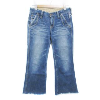 リーバイス(Levi's)のリーバイス 907 デニムパンツ ジーンズ ブーツカット ロング丈 28 L 青(デニム/ジーンズ)