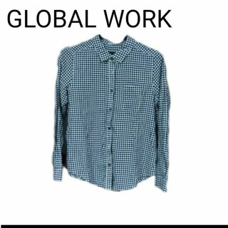 GLOBAL WORK - グローバルワーク　チェック　シャツ　ブラウス